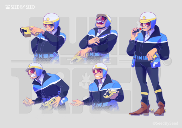 Berger policier Jump the track